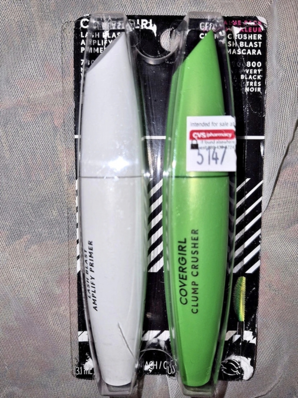 CoverGirl Lash Blast Amplify Primer and Lash Blast Clump Crusher Mascara